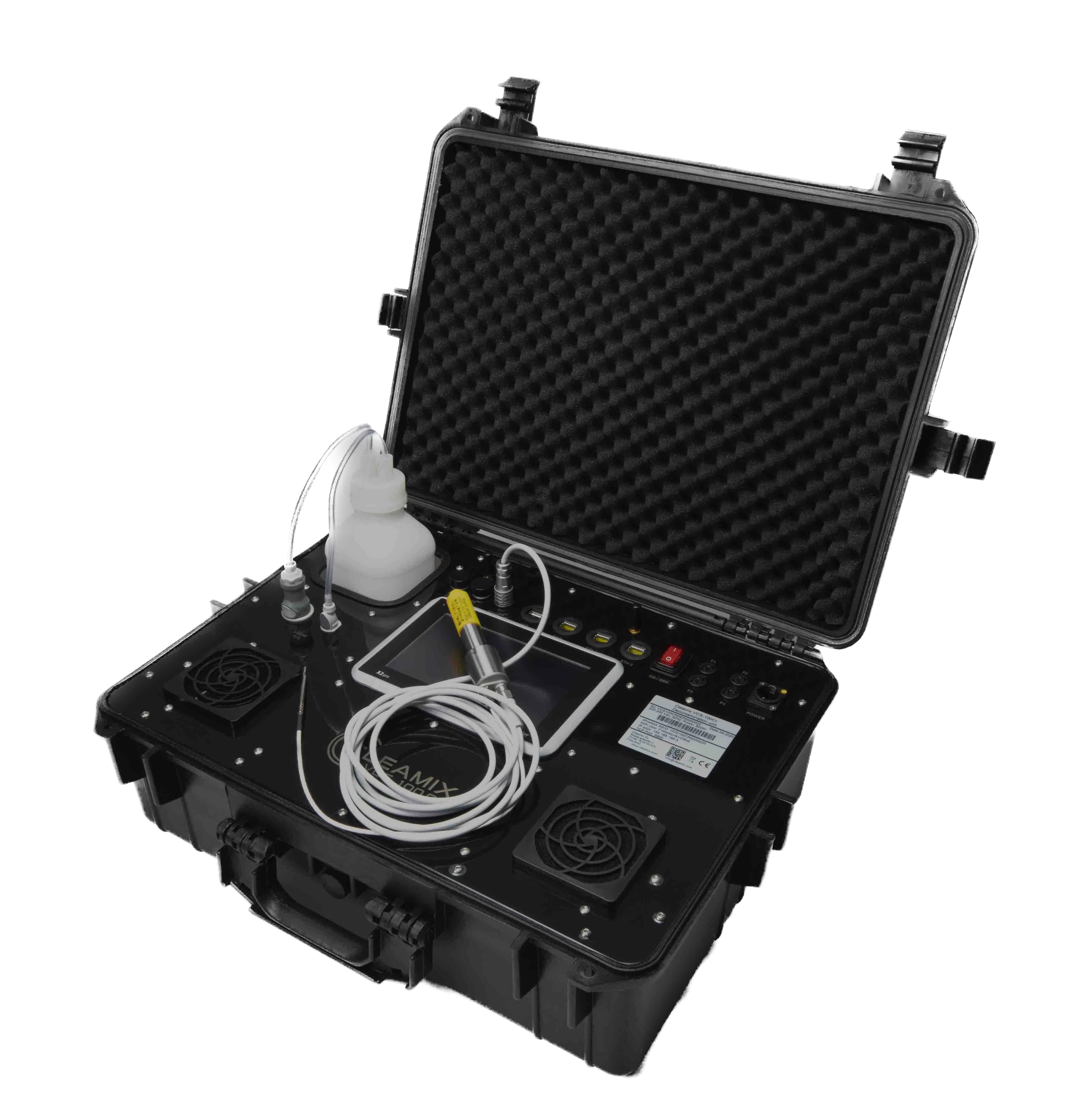 VCS-100CR — briefcase-portable vH2O2 system